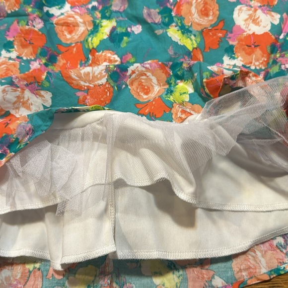 Charlotte Russe Spring Time Floral Spaghetti Strap Mini Sun Dress SZ medium - Picture 13 of 13